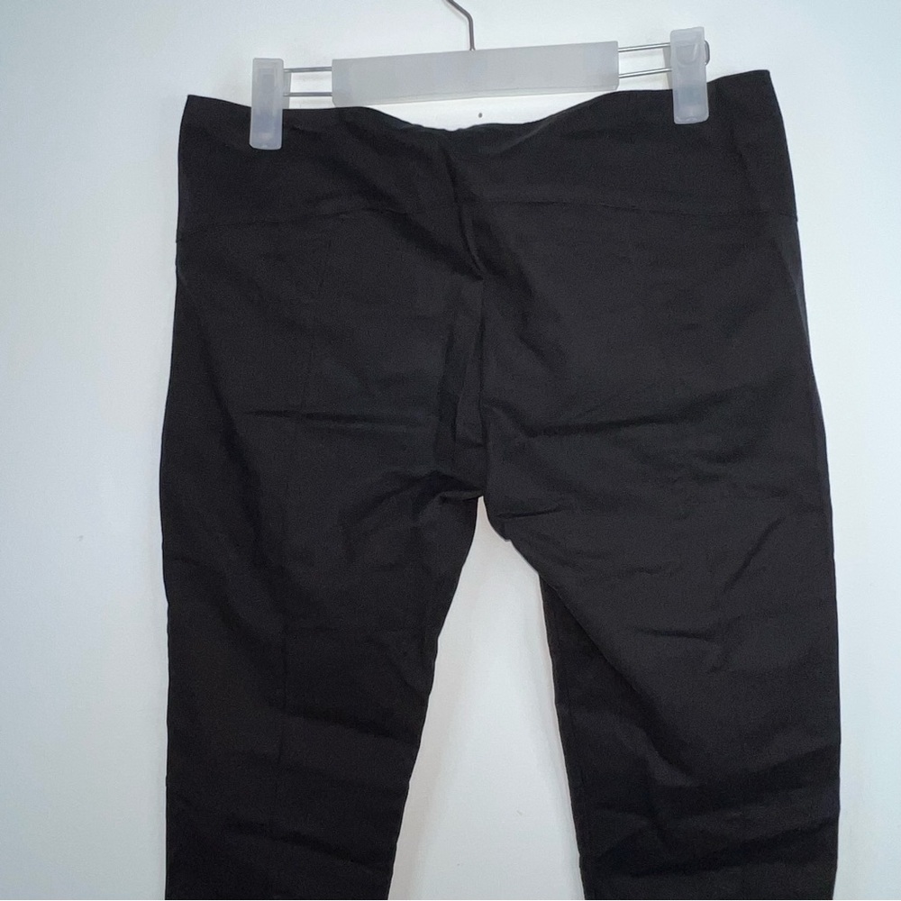 Versace Black Tailored Pants Gold Zip Medusa Detail Slim Fit US Size 4 - Picture 8 of 15